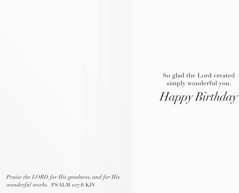 DaySpring  Beautiful Birthday  4 Design Assortment with Scripture  King James Version  12 Birthday Boxed Cards and Envelopes J5129 - Image 4