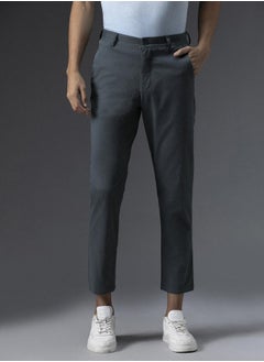 HIGH STAR Men Charcoal Trousers  - Image 1