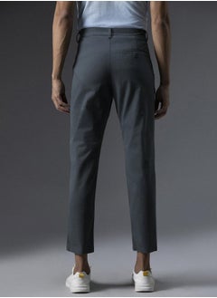 HIGH STAR Men Charcoal Trousers  - Image 5