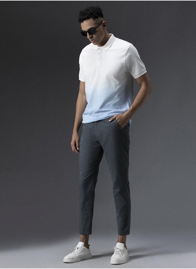 HIGH STAR - Men Charcoal Trousers - Image 1