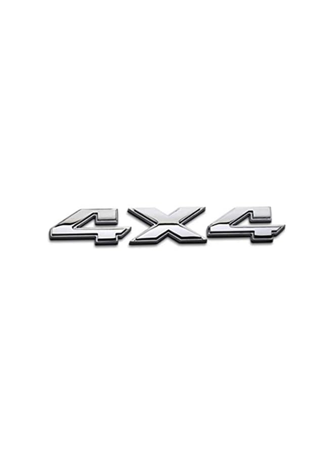 PROMASS Metal+aluminum 3D 4x4 Displacement Car stickers Logo Emblem Badge Truck Auto Motor Car Styling Sticker Decal - Image 2