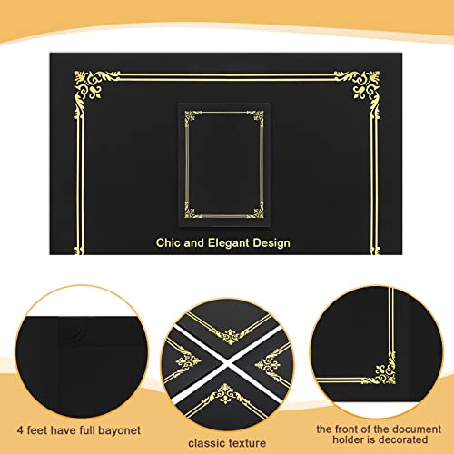 Sherr 60 Pcs Certificate Holders Certificate Covers Folders Diploma Holders with Gold Foil Border for Letter Size 8.5 x 11 Inches Diploma, Documents, Awards, Paper, Letter, Graduation(Navy Blue) - Image 4