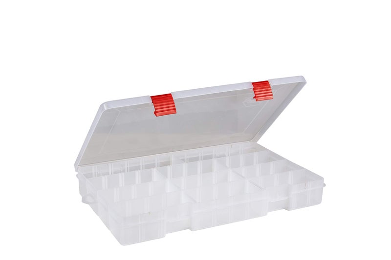 Plano Rustrictor Stowaway Utility Box, Premium Tackle Storage with Rust Prevention, Clear (PLASV370), 3700 - Image 1