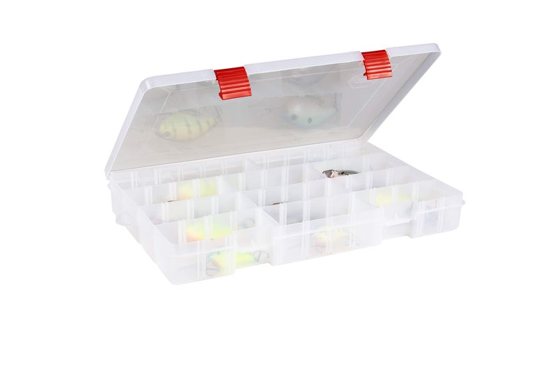 Plano Rustrictor Stowaway Utility Box, Premium Tackle Storage with Rust Prevention, Clear (PLASV370), 3700 - Image 2