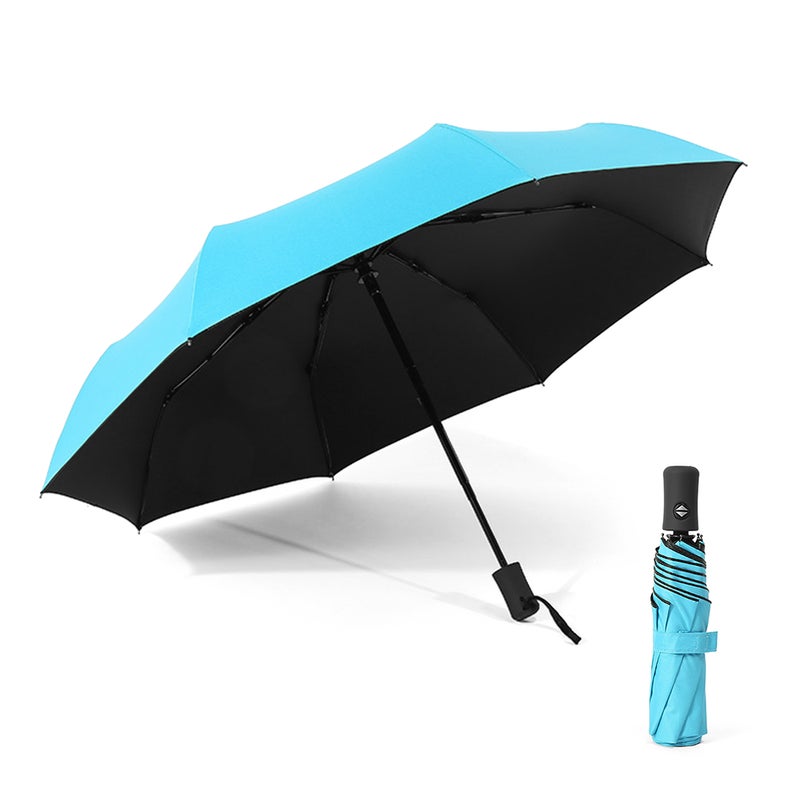 Auto Open/Close Umbrella Compact Sun&Rain Umbrella Portable Travel Umbrella Sun-proof Wind-proof Umbrella - Image 1
