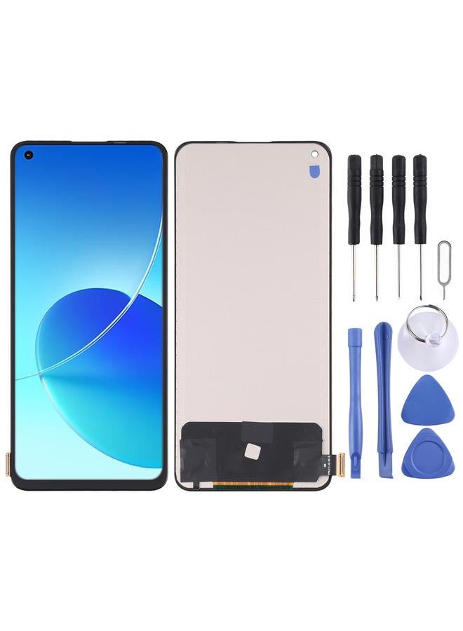 erorex Replacement TFT Material LCD Screen and Digitizer Full Assembly Not Supporting Fingerprint Identification for OPPO Reno6 4G / Reno6 Z / Reno7 5G CPH2235 CPH2237 - Image 1