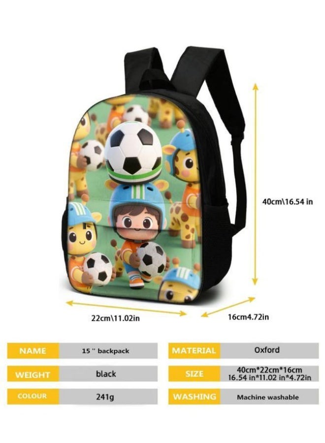Bright Li Fire Fashion is unlimited! Cartoon bag three-piece set, suitable for a variety of scenes for students and teenagers (available for students, children, friends on outings, mountain climbing, school, etc.) - 110 - Image 5