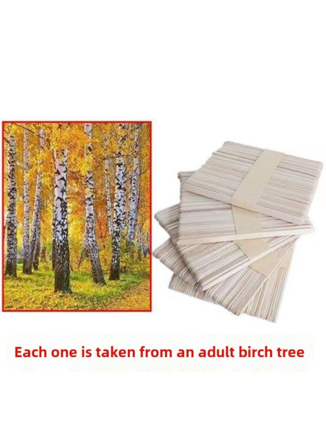 Food Grade Special Ice Cream Stick Bars Round Stick Ice Cream Stick Birch Edges Popsicle Mold Ice Cream Stick Popsicle-Specifications:Food Grade Birch Stick-color:Today's Special Price: 50 Get 50 Free - Image 5
