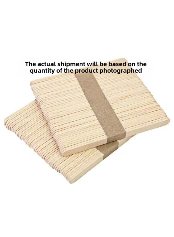 Food Grade Special Ice Cream Stick Bars Round Stick Ice Cream Stick Birch Edges Popsicle Mold Ice Cream Stick Popsicle-Specifications:Food Grade Birch Stick-color:Today's Special Price: 50 Get 50 Free - Image 1