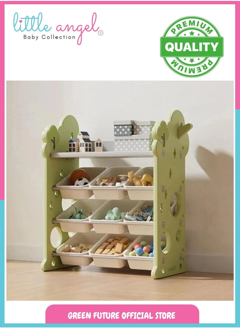 Kids Toy Organizer with Bins - Tree-Themed Multi-Layer Shelf for Organizing Toys, Books, and Accessories, Perfect for Playroom and Bedroom - pzsku/Z3CA14FEF7D825A76A534Z/45/_/1736081611/9aab6a18-09fd-4bb8-85df-0448a30f8794