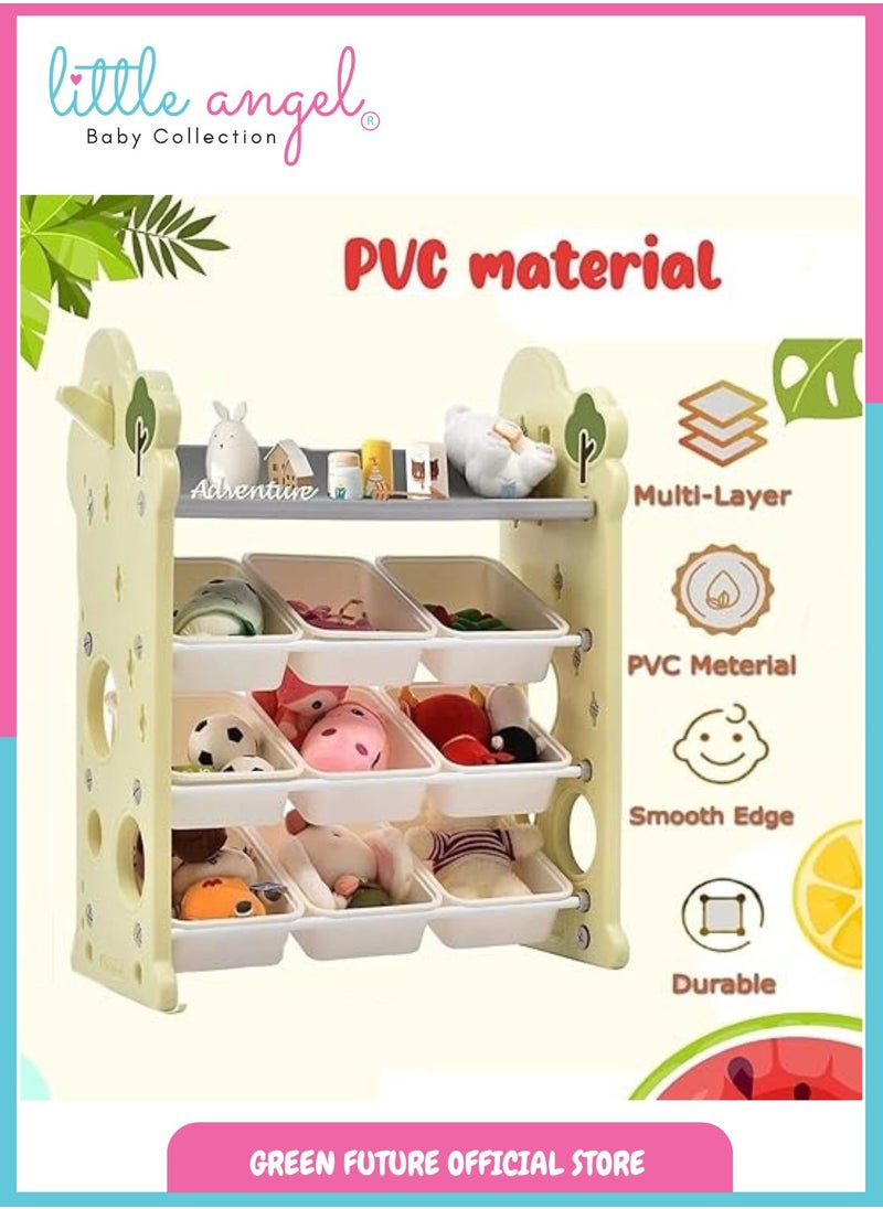 Kids Toy Organizer with Bins - Tree-Themed Multi-Layer Shelf for Organizing Toys, Books, and Accessories, Perfect for Playroom and Bedroom - pzsku/Z3CA14FEF7D825A76A534Z/45/_/1736081622/4bfb9e8f-f195-4385-af0a-ca8ec22e6be7