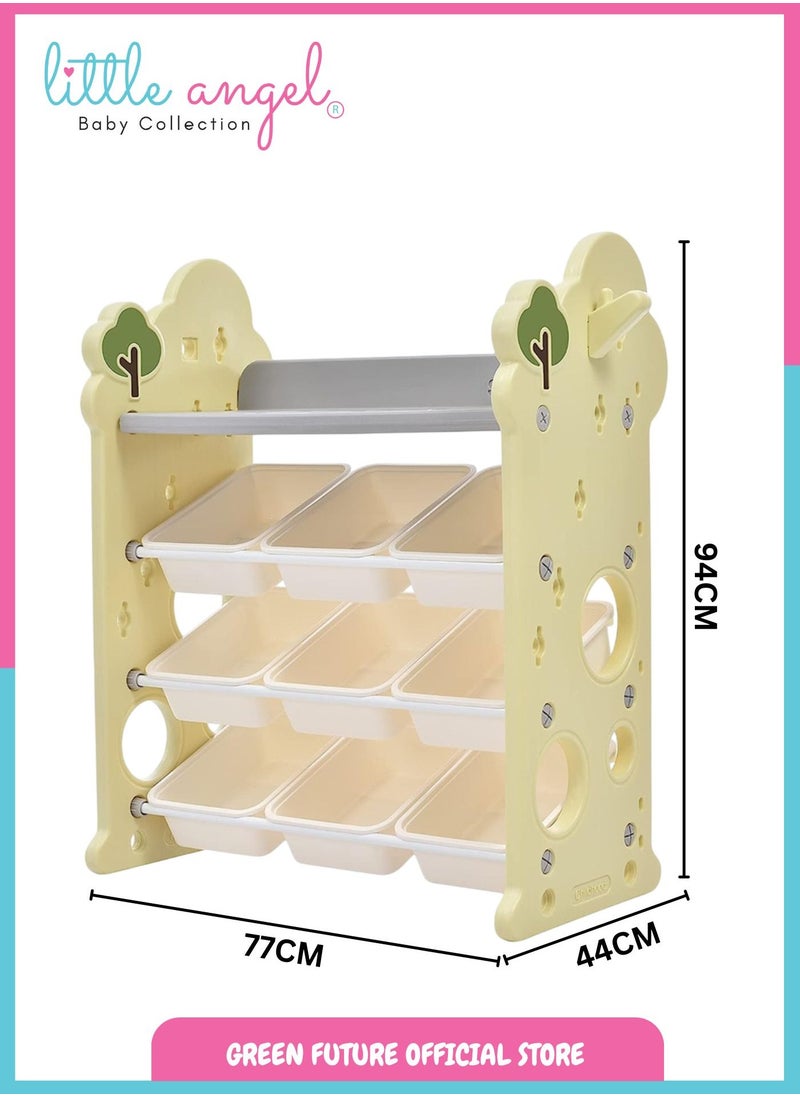 Kids Toy Organizer with Bins - Tree-Themed Multi-Layer Shelf for Organizing Toys, Books, and Accessories, Perfect for Playroom and Bedroom - pzsku/Z3CA14FEF7D825A76A534Z/45/_/1736081702/43a62192-2371-4e4b-a789-da1f16b17bb9