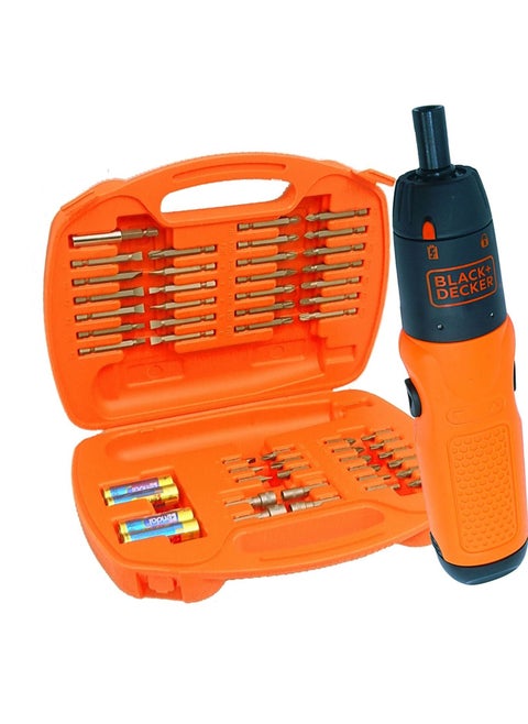 54-Piece Cordless Electric Screwdriver Set With Kitbox