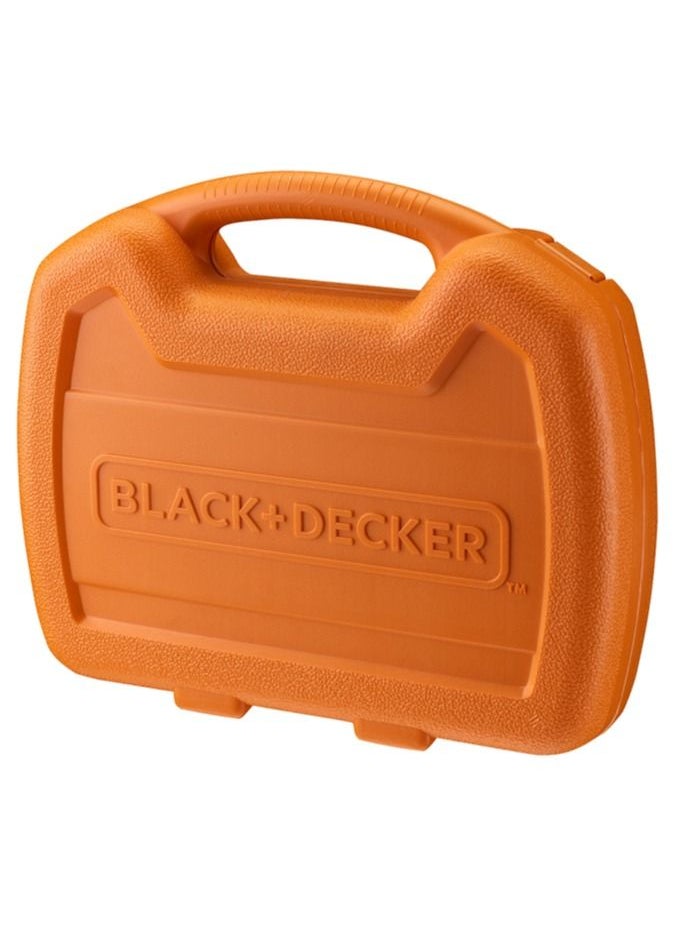 BLACK+DECKER - 54-Piece Cordless Electric Screwdriver Set With Kitbox - Image 1