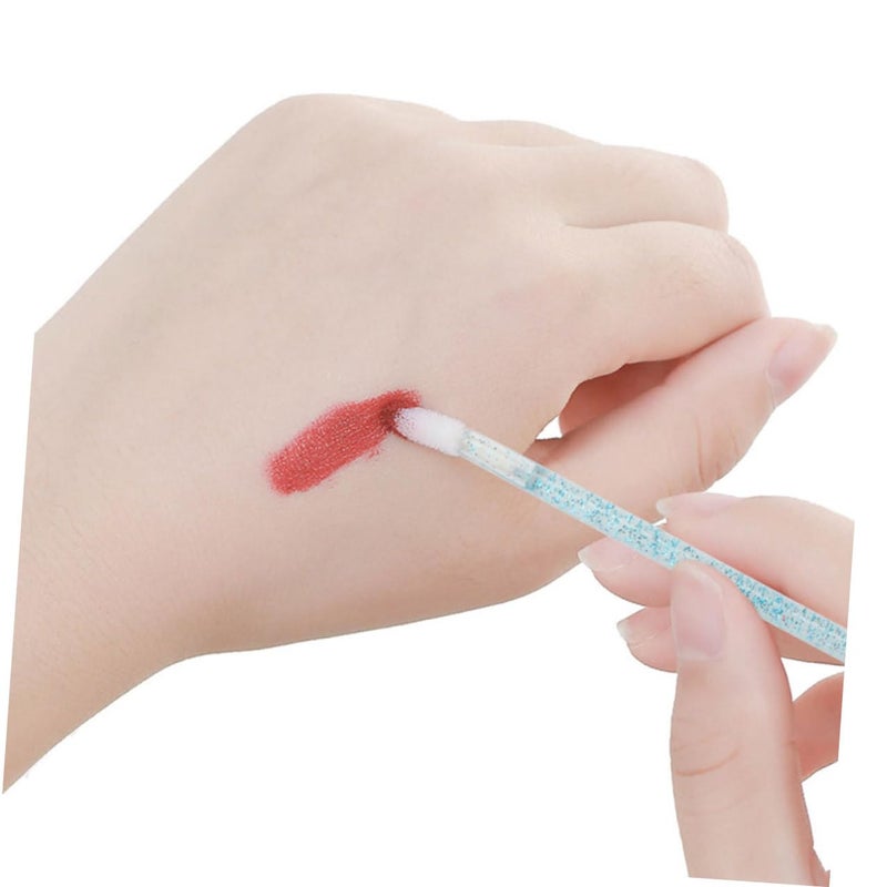 Disposable Lip Gloss Brush Makeup Applicators 350pcs Plastic Lipstick Applicator Wands Portable for Professional Makeup and Travel Use Assorted style - Image 4