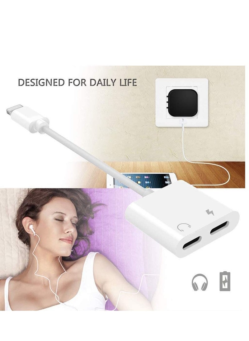 Tphone - TPhone charger and headphone adapter compatible with iPhone 7 / 8 / 7 / 8 / X / XR / XS Max / 11 Pro Max / 12 / 13 Pro Max / 14 Max - Image 1
