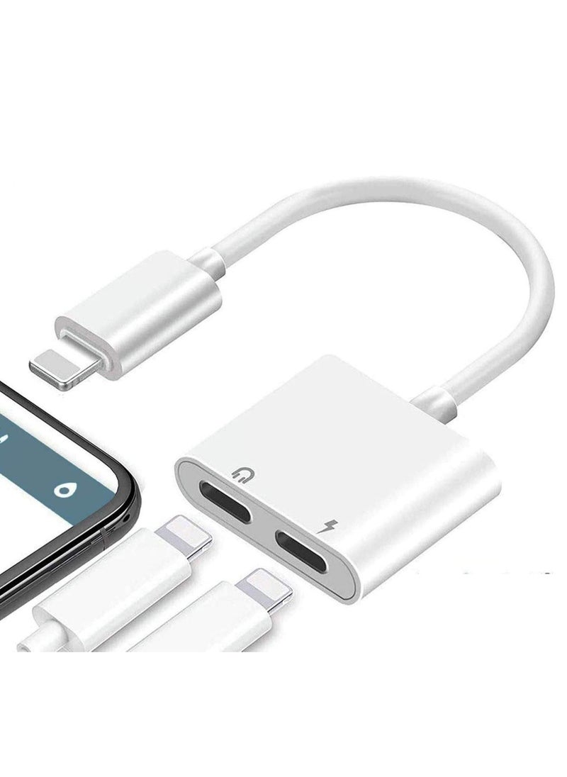 Tphone - TPhone charger and headphone adapter compatible with iPhone 7 / 8 / 7 / 8 / X / XR / XS Max / 11 Pro Max / 12 / 13 Pro Max / 14 Max - Image 1