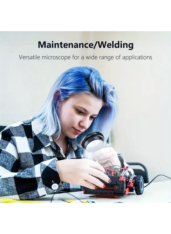 بلاك ٥٠٠X منظار رقمي محمول باليد يعمل بالبطارية ويو اس بي محمول مع التركيز التلقائي - Image 5