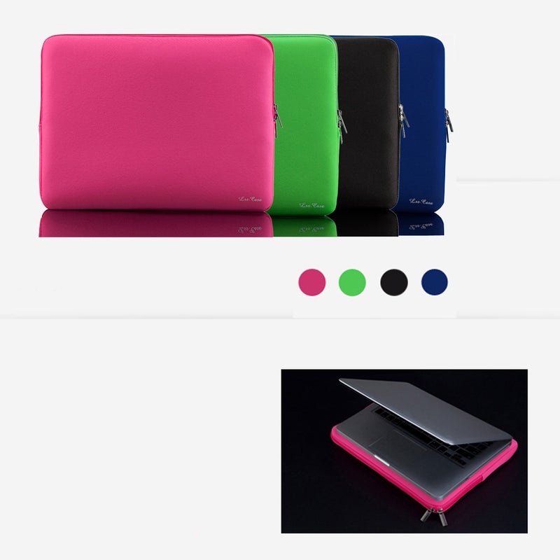 Zipper Soft Sleeve Bag Case Portable Laptop Bag Replacement for 11 inch MacBook Air Ultrabook Laptop Black - Image 3