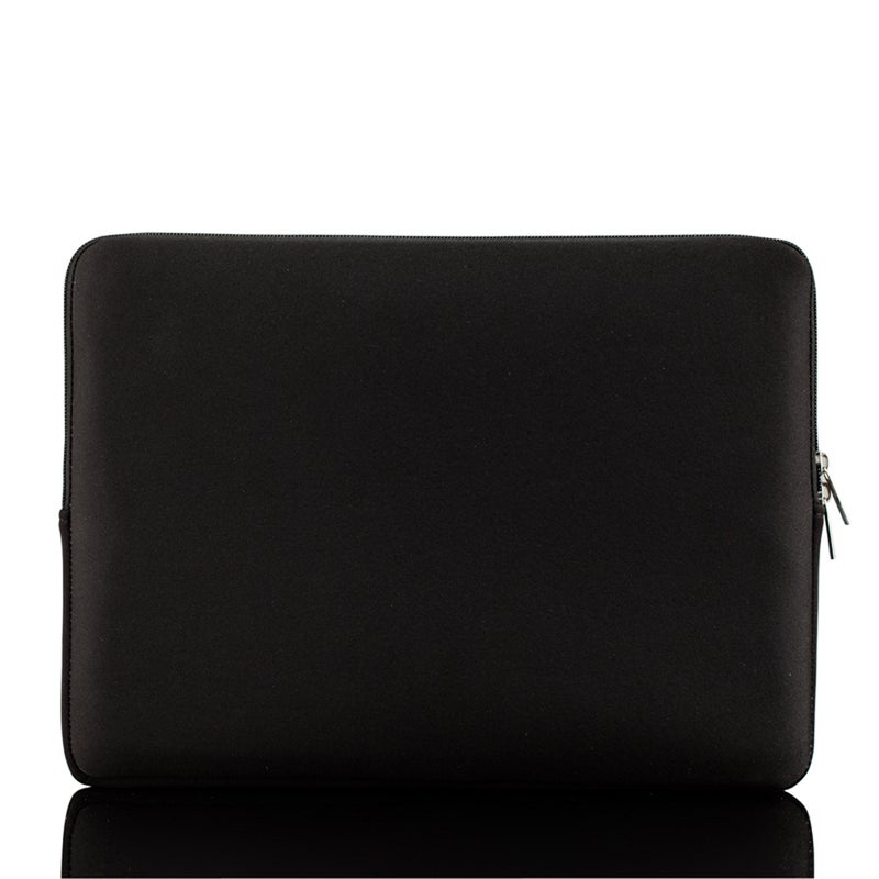 Zipper Soft Sleeve Bag Case Portable Laptop Bag Replacement for 11 inch MacBook Air Ultrabook Laptop Black - Image 1