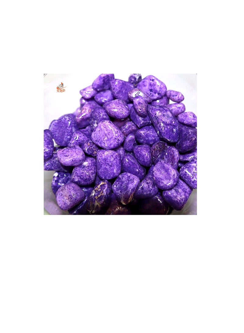 KNP purple Decorative Painted Pebbles Aquarium 10-15mm 10 kg - Image 2