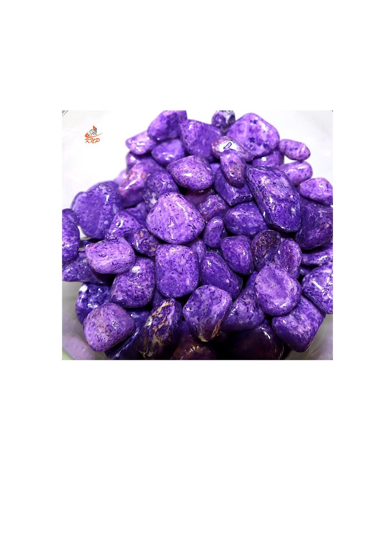KNP purple Decorative Painted Pebbles Aquarium 10-15mm 10 kg - Image 1