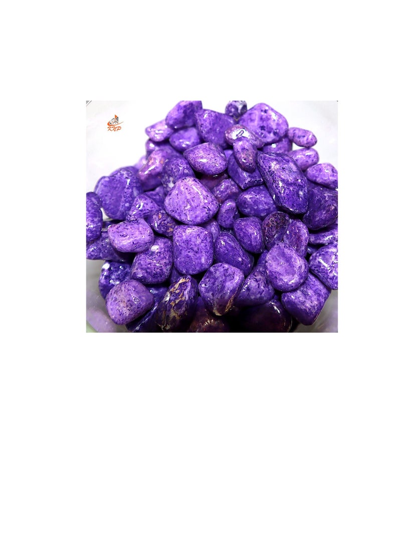 KNP purple Decorative Painted Pebbles Aquarium 10-15mm 10 kg - Image 3