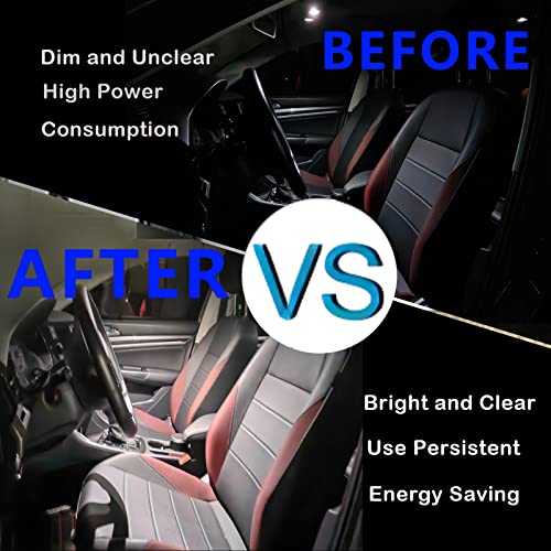 stymart 24 PCS Interior Car Lights, Dome Light Car Bulb Kit Set T10 31mm 41mm LED Interior Replacement Bulbs for Car Interior Lights Dome Lights Plate Lights Map Lights Door Lights License - Image 5