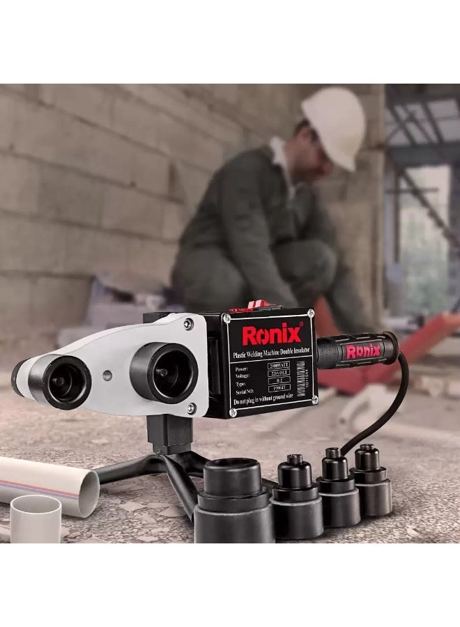 رونيكس ماكينة لحام سوكيت للأنابيب من 20 إلى 40 مم،( صندوق معدني )#RH-4401 - Image 2