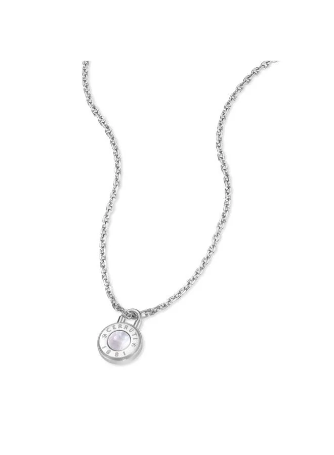 شيروتي 1881 Vittoria Stainless Steel Pendant Necklace for Women