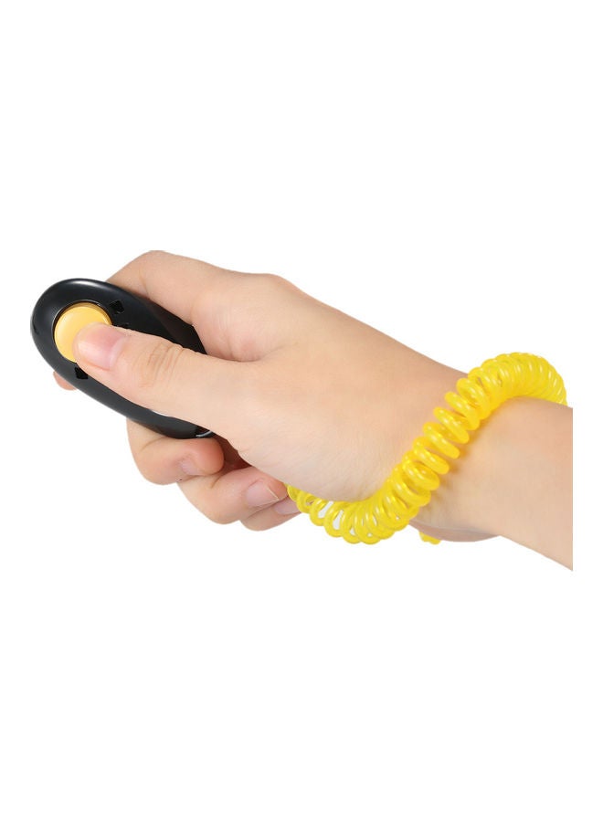NIBEMINENT Pet Dog Training Adjustable Whistle Black/Yellow - Image 2