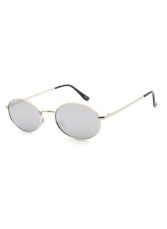 MADEYES Unisex UV Protection Sunglasses EE23M132-4 - Silver/Black  - Image 1