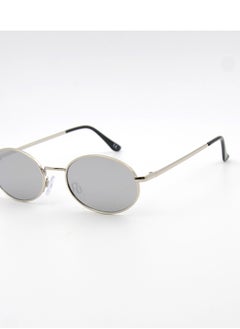 MADEYES Unisex UV Protection Sunglasses EE23M132-4 - Silver/Black  - Image 2