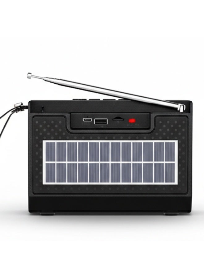 LP-V89 Solar Bluetooth Speaker – RGB Lighting, Powerful 10-30W Sound, FM Radio & Portable Outdoor DJ Speaker - Image 3