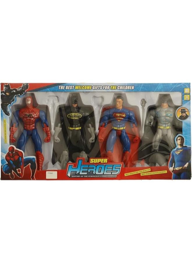 Generic - Super Hero Characters 4pcs - Image 1