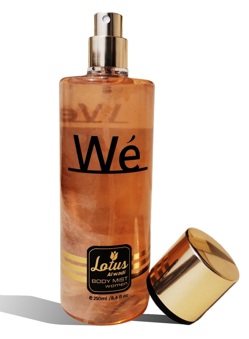 Lotus Alwadi Lotus Al Wadi Wé Fragrance Body Mist Women Collection for Long-Lasting Odor Protection 8.4 Ounce (6 piece Gift Set)  - Image 2