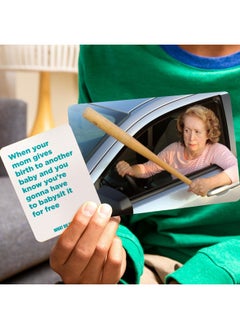 WHAT DO YOU MEME? Family Edition By Relatable, Popular Games For Kids 8+, Thanksgiving Day Games For All Ages, Great Fall Gift, Includes 300 Caption Cards And 65 Photo Cards  - Image 3