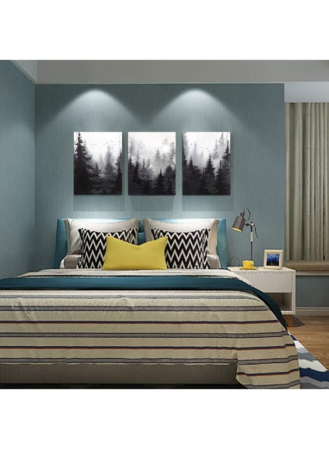 DZRWUBHS Black and White Canvas Wall Art - Image 4