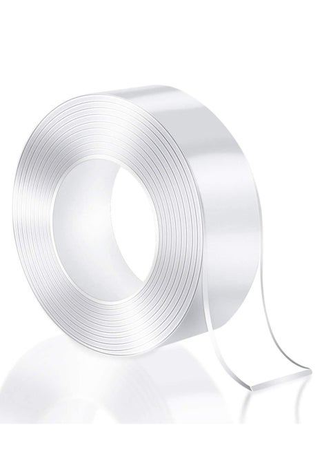3 Meter Magic Improvement Double Sided Tape Mounting Transparent Trace Less Acrylic REUSe Washable Waterproof Adhesive Tape 3M