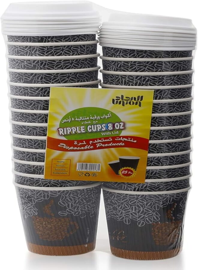 يونيون كوب يونيون ريبل مع غطاء - 25 قطعة