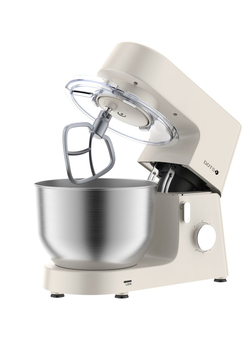 دوتس Dots 6.2 liter electric blender Stainless steel bowl 1100W 6 speeds + pulse brewing function Whisk hook whisk Dishwasher safe Metal planetary transmission -FMS200P62 - Image 4