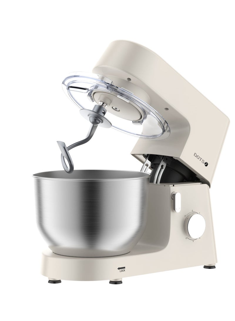 دوتس Dots 6.2 liter electric blender Stainless steel bowl 1100W 6 speeds + pulse brewing function Whisk hook whisk Dishwasher safe Metal planetary transmission -FMS200P62 - Image 2