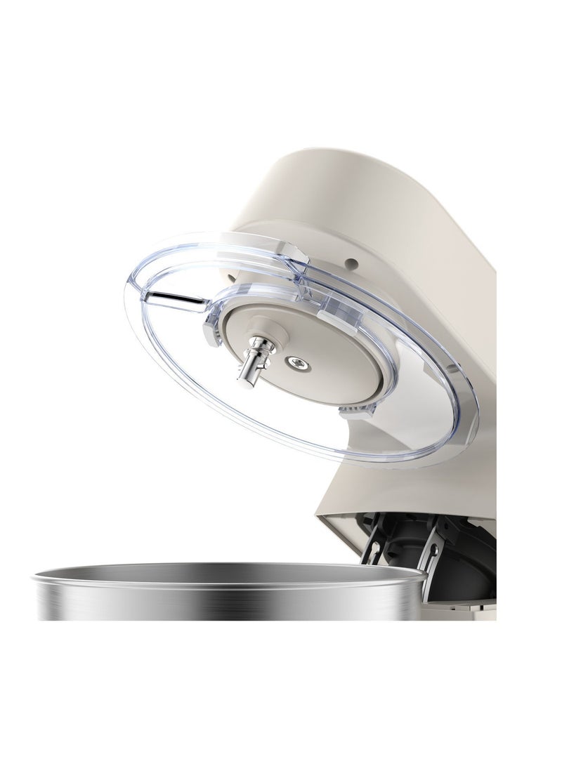 دوتس Dots 6.2 liter electric blender Stainless steel bowl 1100W 6 speeds + pulse brewing function Whisk hook whisk Dishwasher safe Metal planetary transmission -FMS200P62 - Image 5