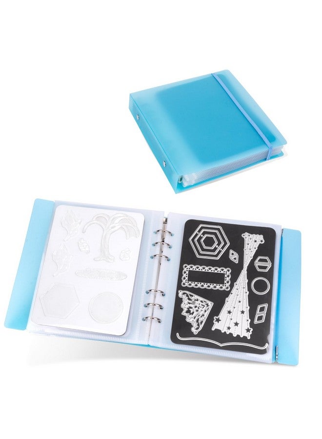 يونيميكس UNIMEIX Thicken 10 قطع من الأوراق المغناطيسية لتخزين القوالب مع أكياس جيب واحدة، وتخزين جيب الألبوم وتخزين الطوابع والقوالب وتخزين القوالب المقطوعة لمستلزمات صنع البطاقات (سمك 1.2 مم) - Image 1