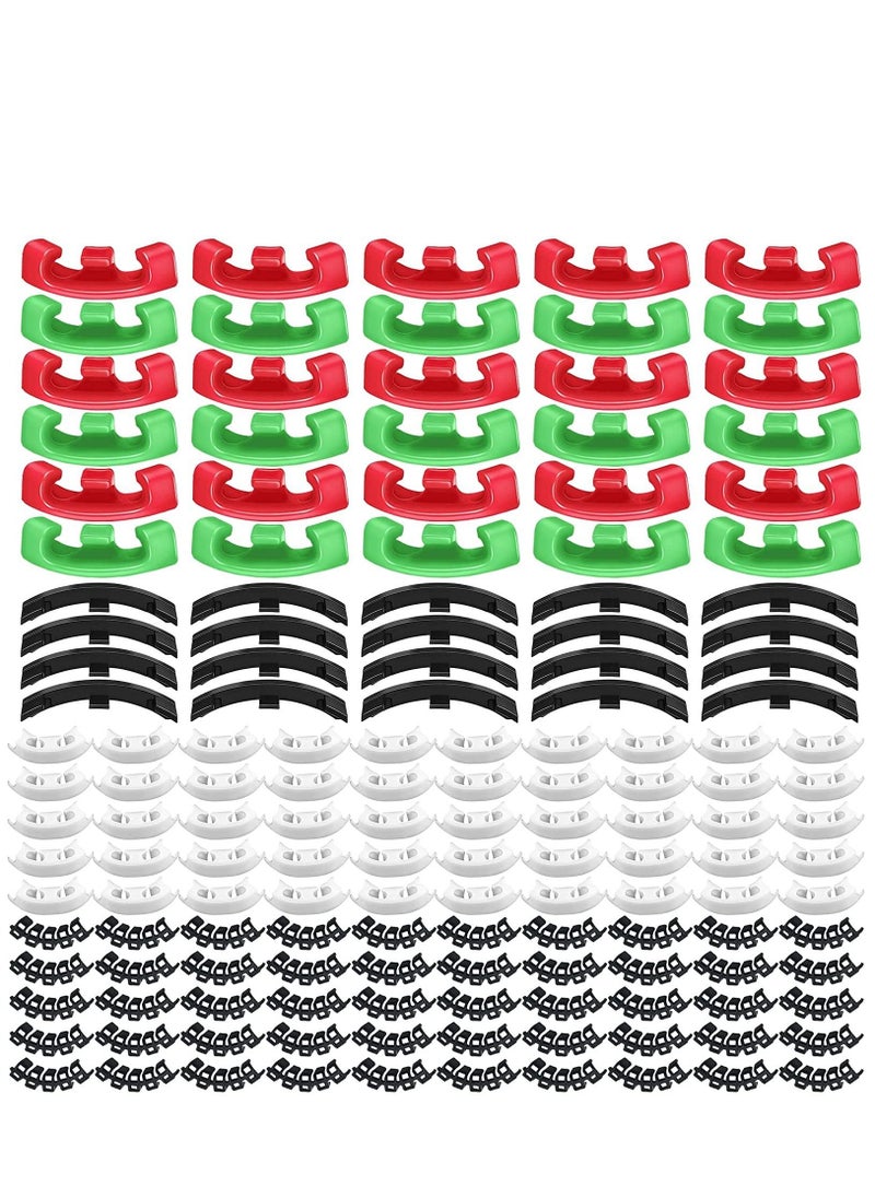 SYOSI 150 Pieces 90 Degree Plant Clips Branches Clips Control The Growth of Plants Branches Clamps for Low Stress Planting Clip  - Image 2