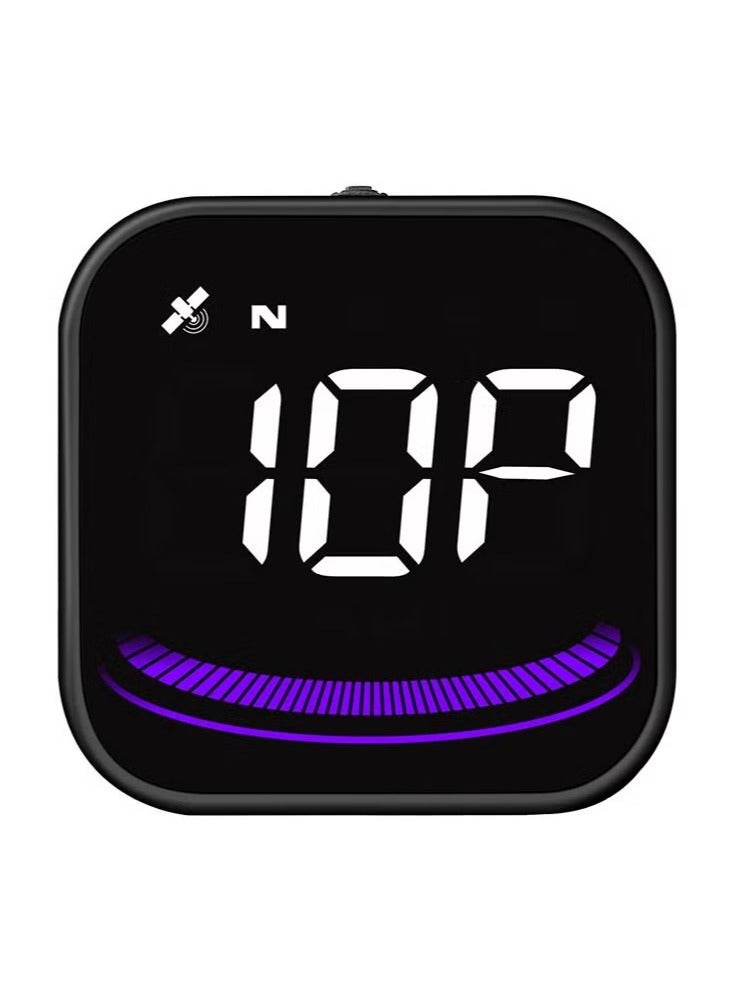 XiuWoo HUD Head Up Display GPS Vehicle Speed Meter, Car GPS HUD with Displays Speed, Compass, Number of Satellites, Kilometer Mile Toggle - Image 1