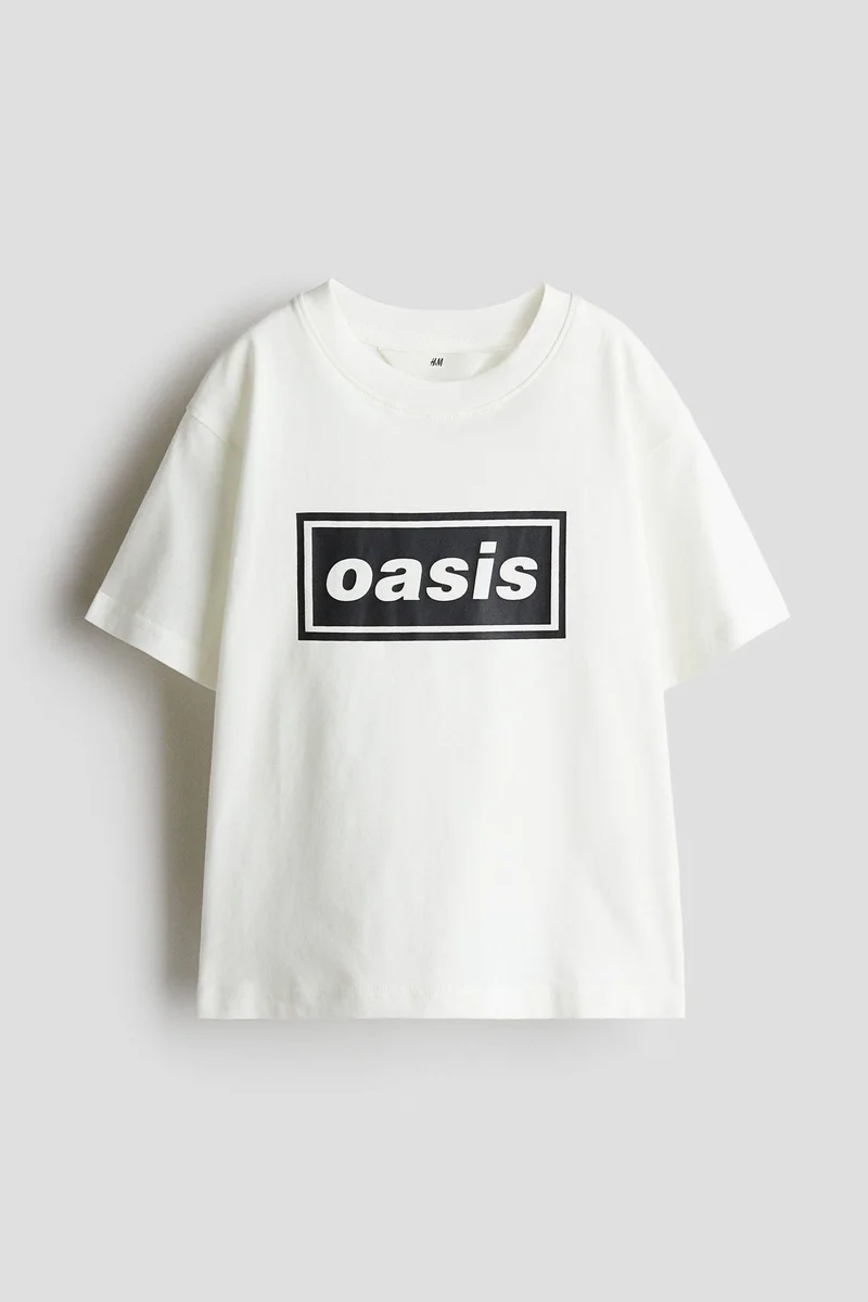 H&M Printed oversized T-shirt