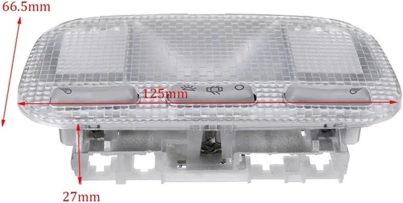 Wivplex Car Rear Reading Dome Light - Image 2