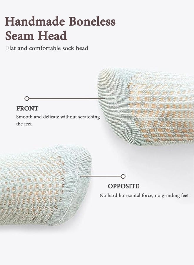 Organizer 6 Pcs Baby Non Slip Socks for 1-3 Years Baby Socks, Size M - Image 5