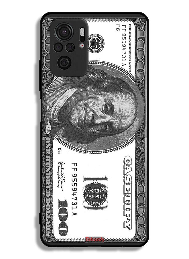 Tolwak - Xiaomi Poco M5s Protective Case Cover Dollar Pattern - Image 1